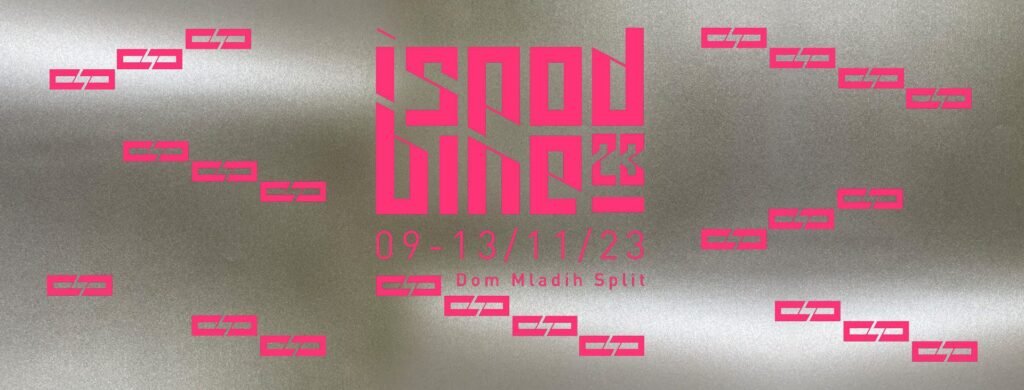 ISPOD BINE 2023, festival archive visual
